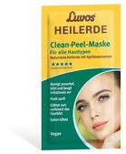 Heilaarde clean-peel masker alle huidtypes 7.5ml Luvos 2st