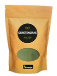 Gemalen gerstegras paper bag bio Hanoju 500g