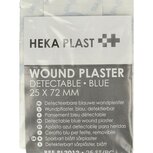 Pleisters blauw 72 x 25mm Heka 25st