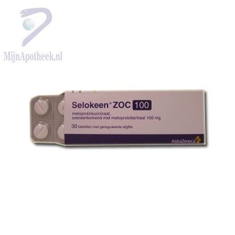 SELOKEEN ZOC 100 TABLET MGA  95MG