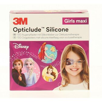 Oogpleister siliconen maxi girl Opticlude 100st