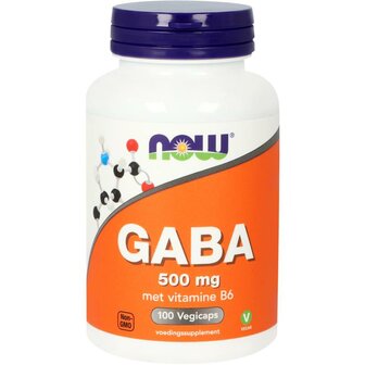GABA 500 mg NOW 100ca