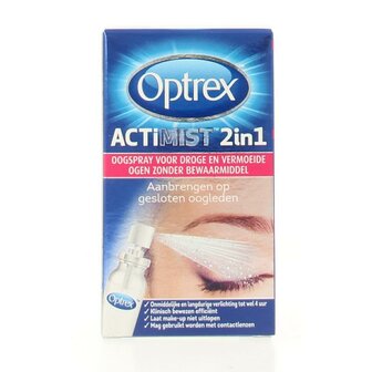 Actimist dry eyes Optrex 10ml