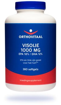 Visolie 1000 mg EPA 18% DHA 12% Orthovitaal 360sft