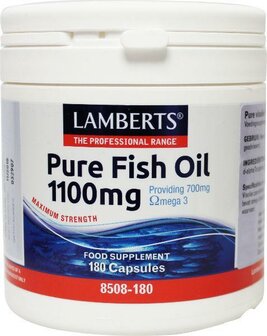 Pure visolie 1100mg omega 3 Lamberts 180ca