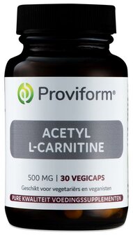 Acetyl L-carnitine 500 mg Proviform 30vc