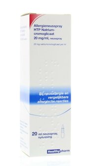 Neusspray natriumcromoglicaat 20mg Healthypharm 20ml