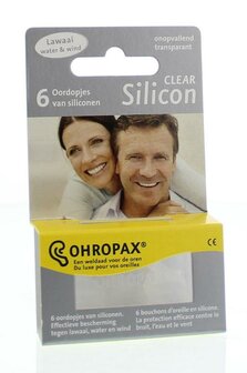 Silicon clear Ohropax 6st
