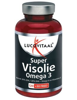 Super visolie omega 3-6 Lucovitaal 120+30