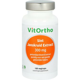 Sint Janskruid extract 300 mg Vitortho 100vc