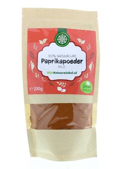 Paprika poeder Mijnnatuurwinkel 200g