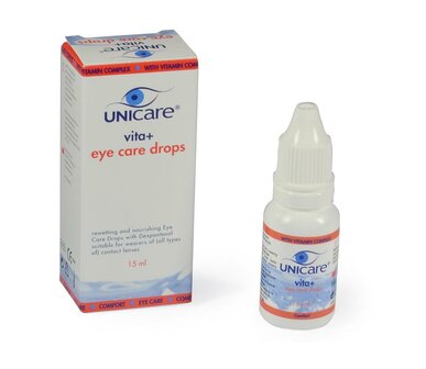 Vita+ eye care oogdruppels Unicare 15ml