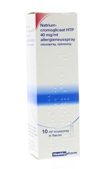 Neusspray natriumcromoglicaat 40mg Healthypharm 10ml