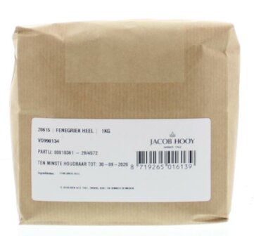 Fenegriek heel Jacob Hooy 1000g