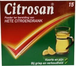 Hete citroendrank Citrosan 15sach