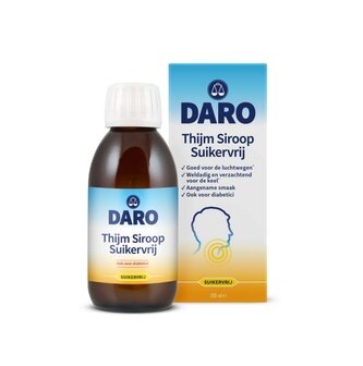 Thijmsiroop suikervrij Daro 200ml