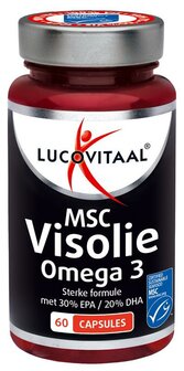 MSC visolie omega 3 Lucovitaal 60ca