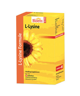 L-Lysine lipblaasjes Bloem 60tb