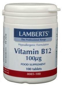 Vitamine B12 100mcg Lamberts 100tb