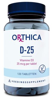 Vitamine D-25 Orthica 120tb