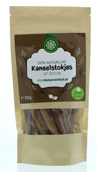 Kaneel stokjes Mijnnatuurwinkel 50g