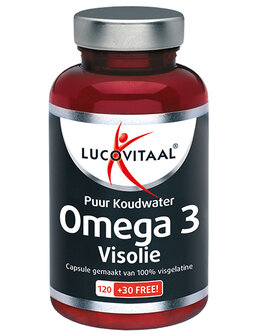 Puur omega 3 visolie Lucovitaal 150ca