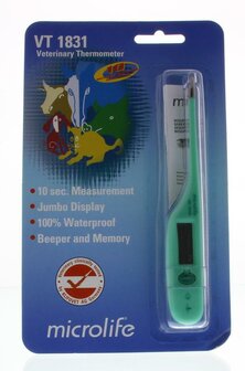 Thermometer veterinary 1831 Microlife 1st