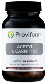 Acetyl L-carnitine 500 mg Proviform 60vc