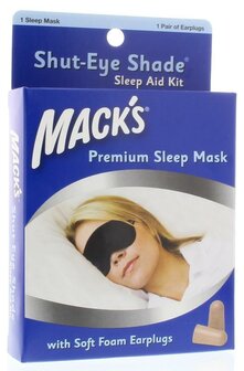 Shut eye shade sleep mask Macks 1st