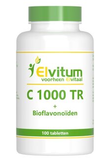 Vitamine C1000 time released Elvitaal/elvitum 100st