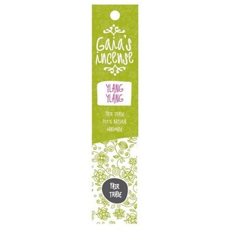 Ylang Ylang wierook Gaia's Incense 15st