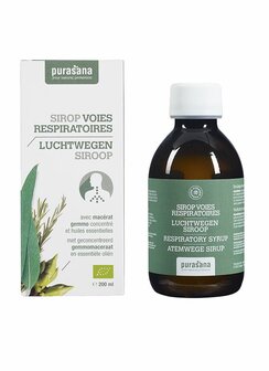 Puragem luchtwegen siroop /voies respiratoires bio Purasana 200ml