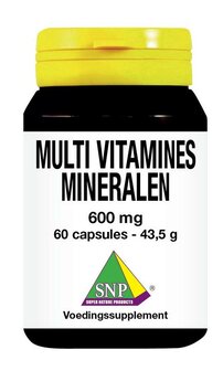 Multi vitamines mineralen SNP 60ca