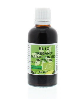 Oregano/marjolein tinctuur bio Elix 50ml