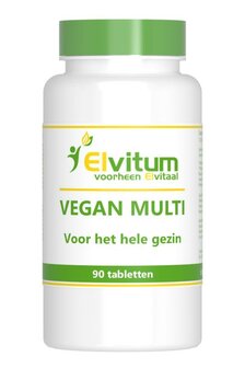 Vegan multi Elvitaal/elvitum 90tb