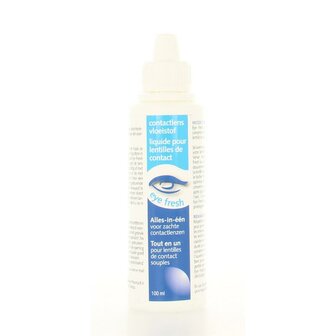 Alles-in-1 vloeistof zachte lenzen Eyefresh 100ml