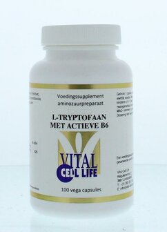 L-Tryptofaan Vital Cell Life 100vc