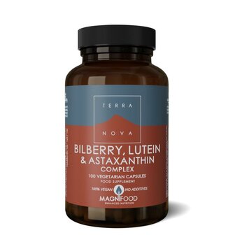 Bilberry lutein &amp; astaxanthin complex Terranova 100ca
