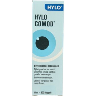 Comod oogdruppels Hylo 10ml