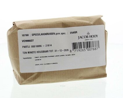 Speculaaskruiden Jacob Hooy 250g
