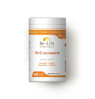 Vitamine C500 neutraal Be-Life 180ca