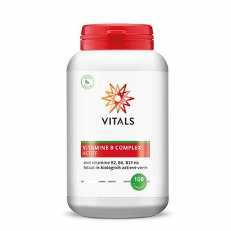 Vitamine B complex actief Vitals 100ca
