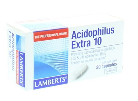 Acidophilus Extra 10 Lamberts 30vc
