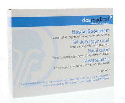 Nasaal spoelzout 2.5 gram Dos Medical 30st