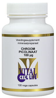 Chroom picolinaat 100 mcg Vital Cell Life 100vc