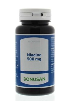 Niacine 500 mg Bonusan 60ca