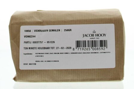 Viskruiden gemalen Jacob Hooy 250g