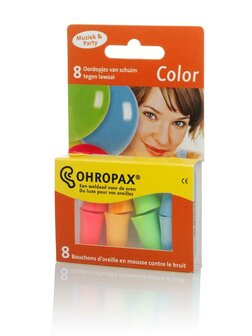 Oordopjes geluiddempend color Ohropax 8st