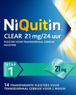 Stap 1 21 mg Niquitin 14st