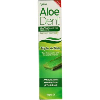 Aloe dent aloe vera tandpasta triple action Optima 100ml